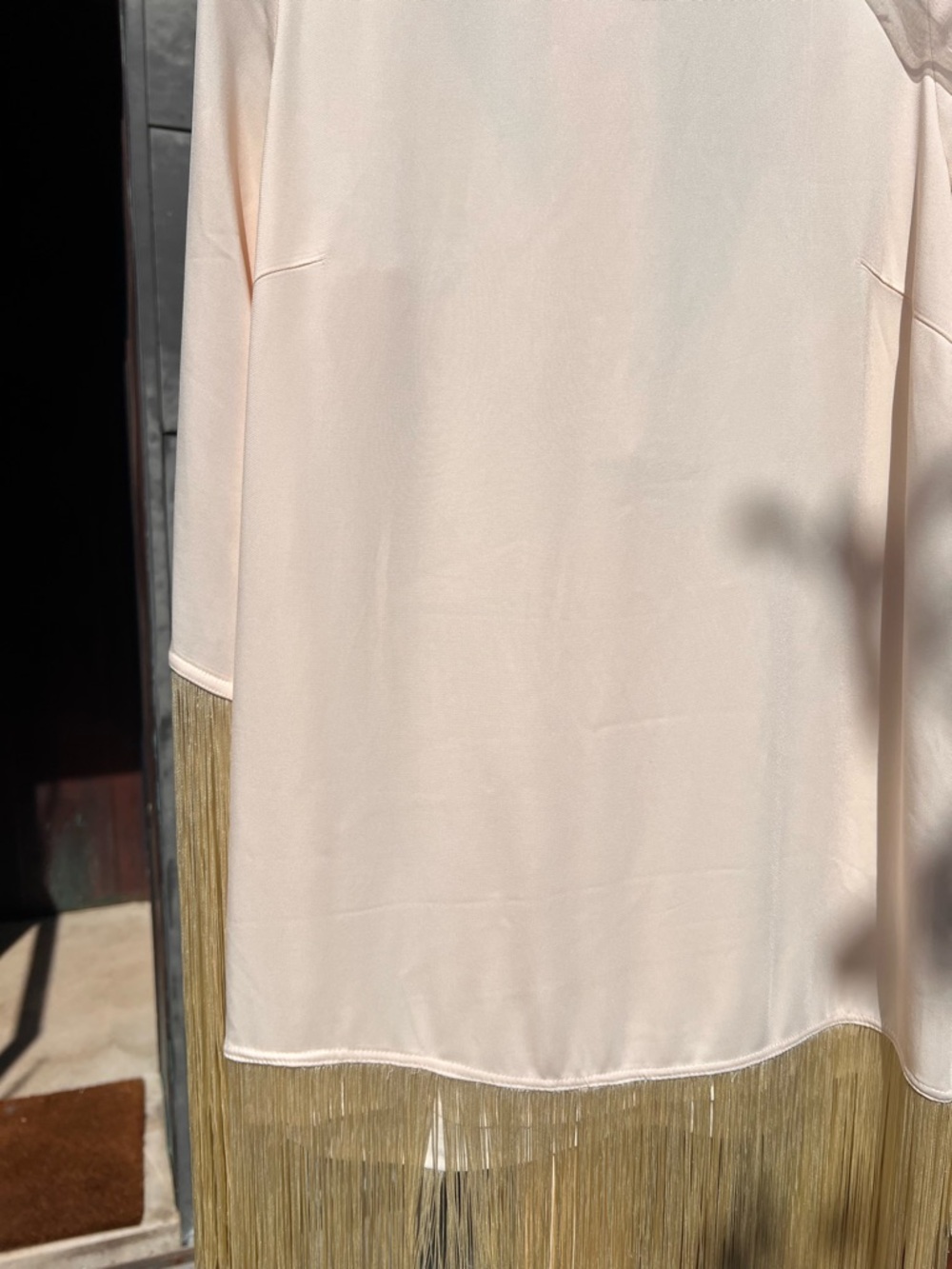 Mr Larkin Orella Tassel Dress, Ivory - Picture 9 of 10